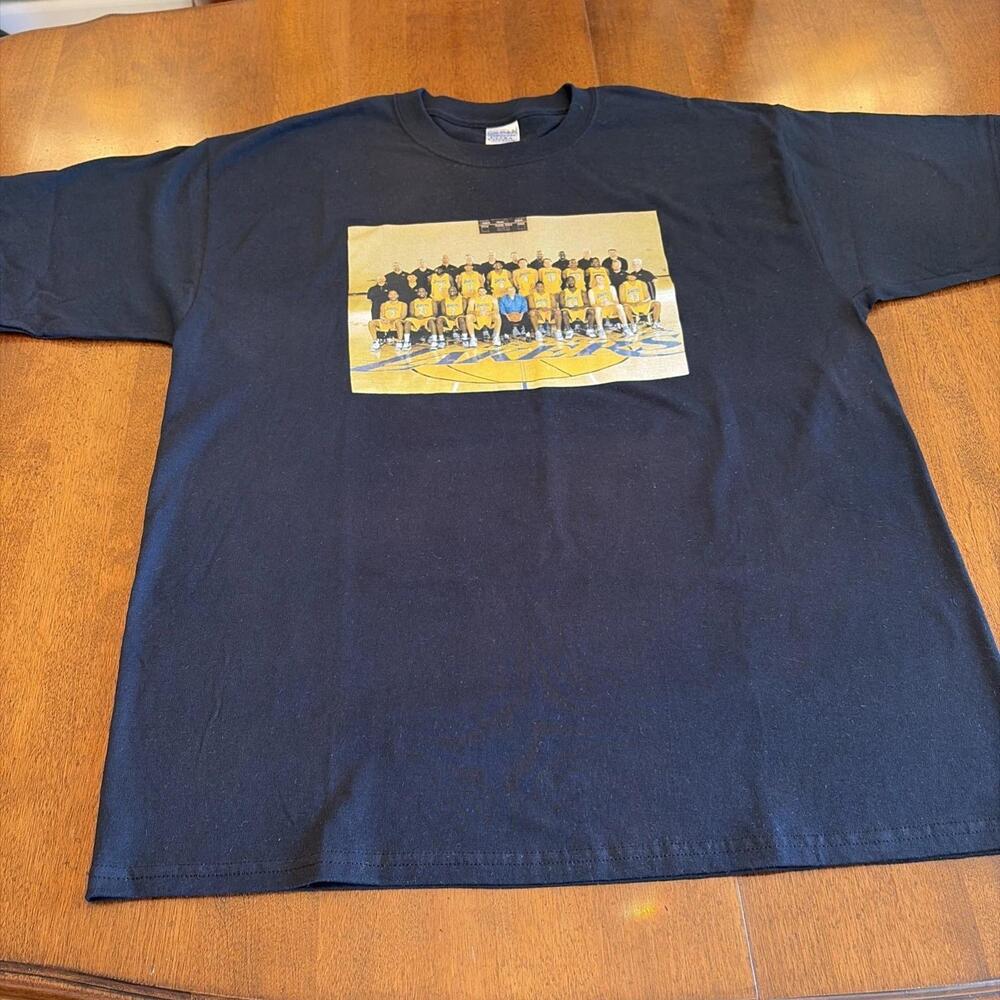 Los Angeles Lakers 2005 Team Photo Shirt Mens Xl Kobe Bryant Y2K Nba 1